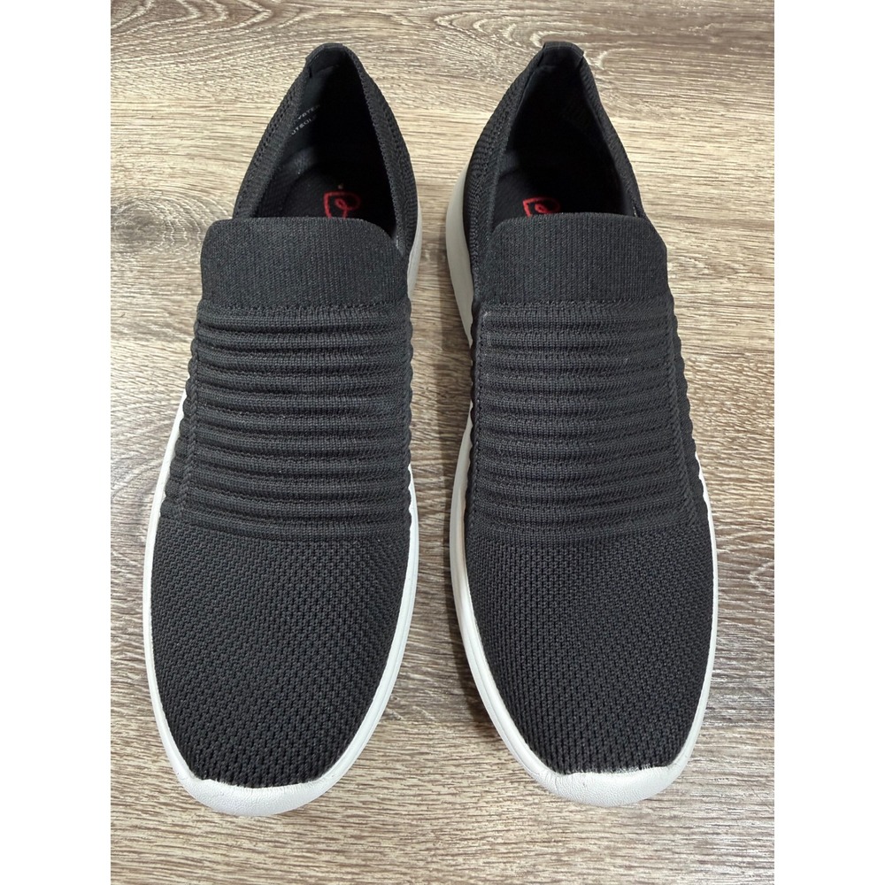 Blondo Karen Waterproof Black Knit Slip On Sneakers Women's 8M Athletic Shoes - Picture 3 of 8